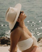 VAN PALMA - GAIA Felt Hat | Off White