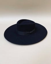 VAN PALMA - PAUL Wide Trim Bow Hat | Black