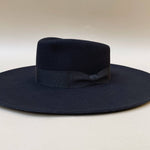 VAN PALMA - PAUL Wide Trim Bow Hat | Black