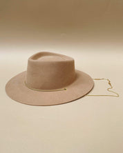 VAN PALMA - ULYSSE Bi-Chain Fedora | Beige