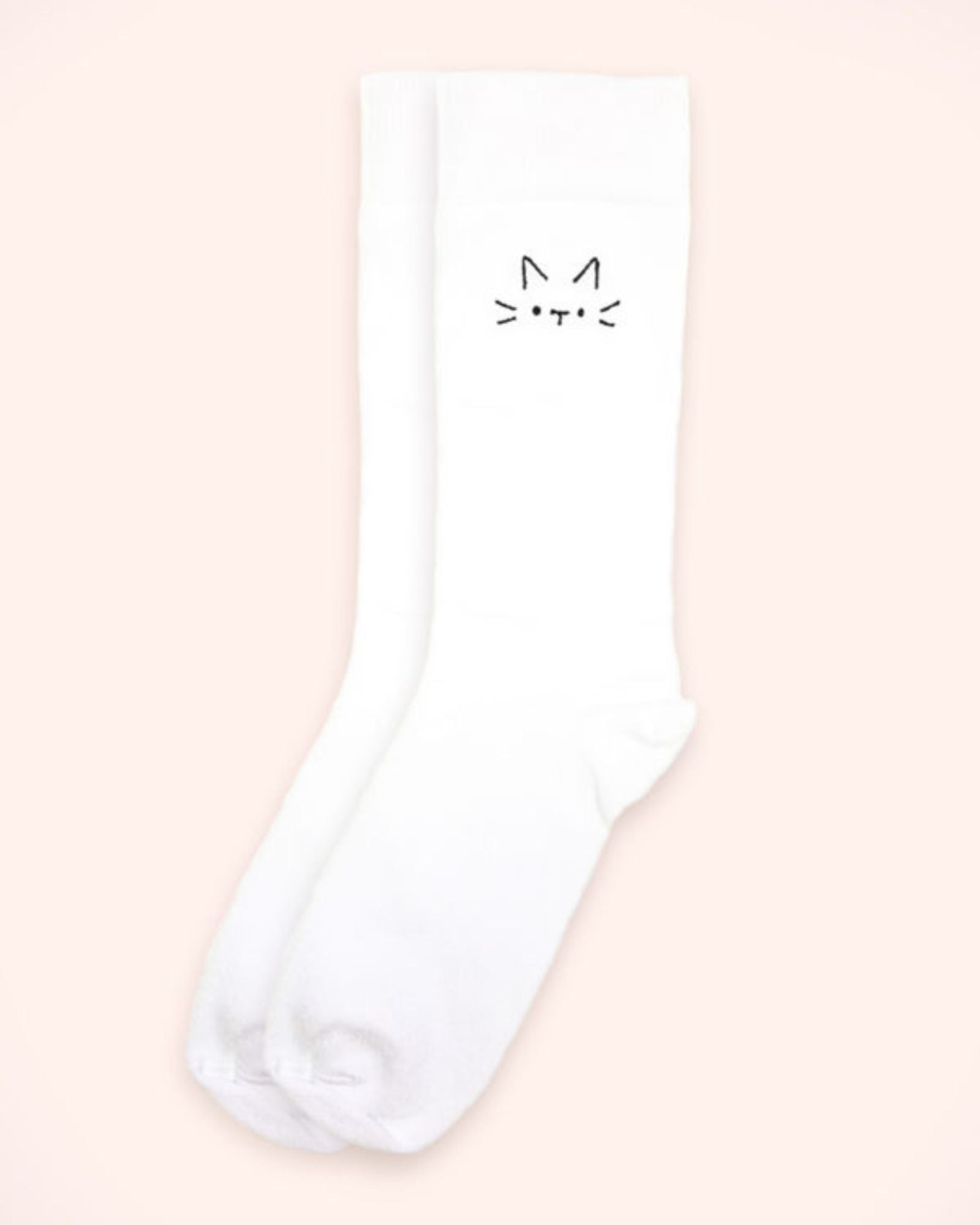 VFELDER - MINI CAT Socks | White
