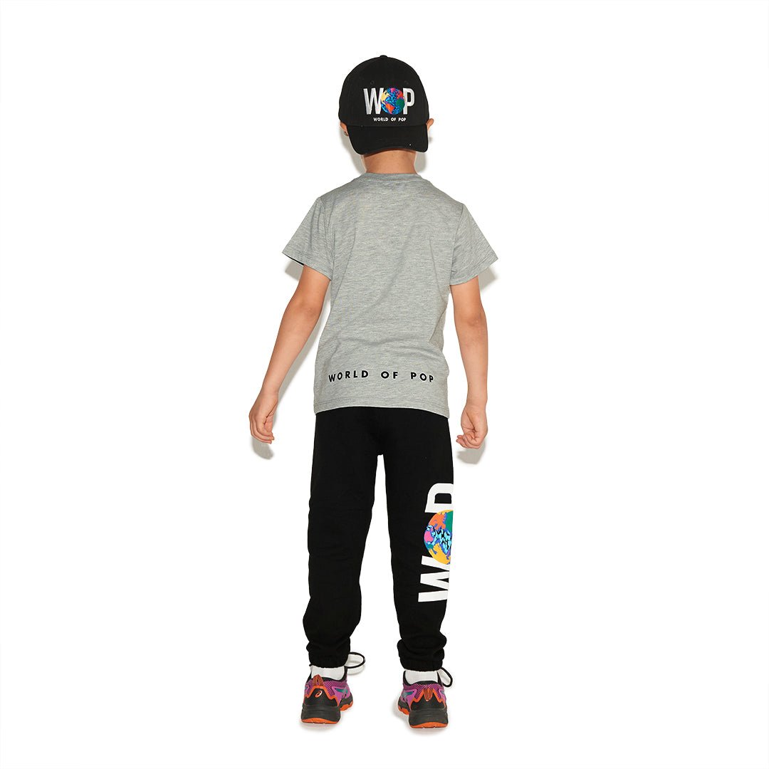 WOP - Embroidered cap for children in organic cotton
