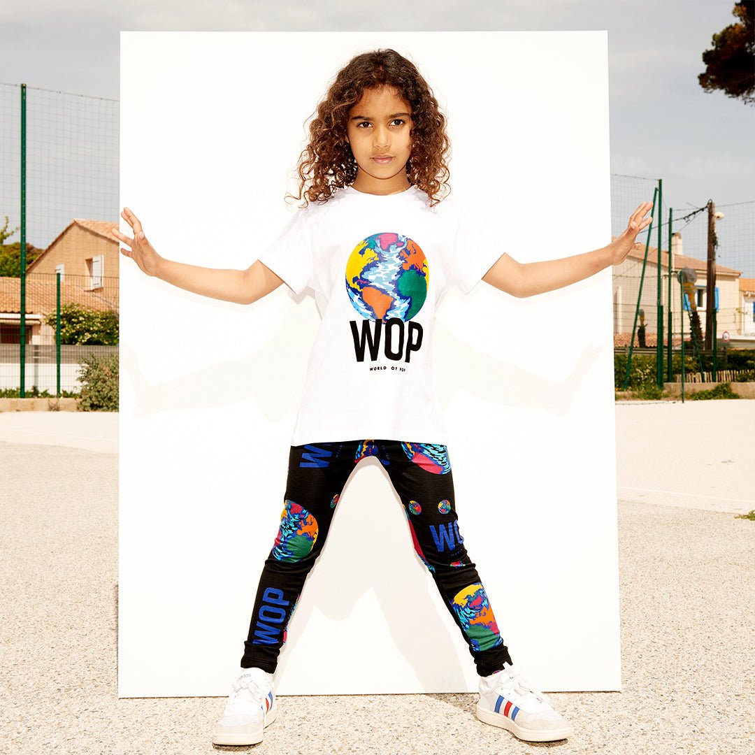 WOP - Printed Jegging for eco-friendly children