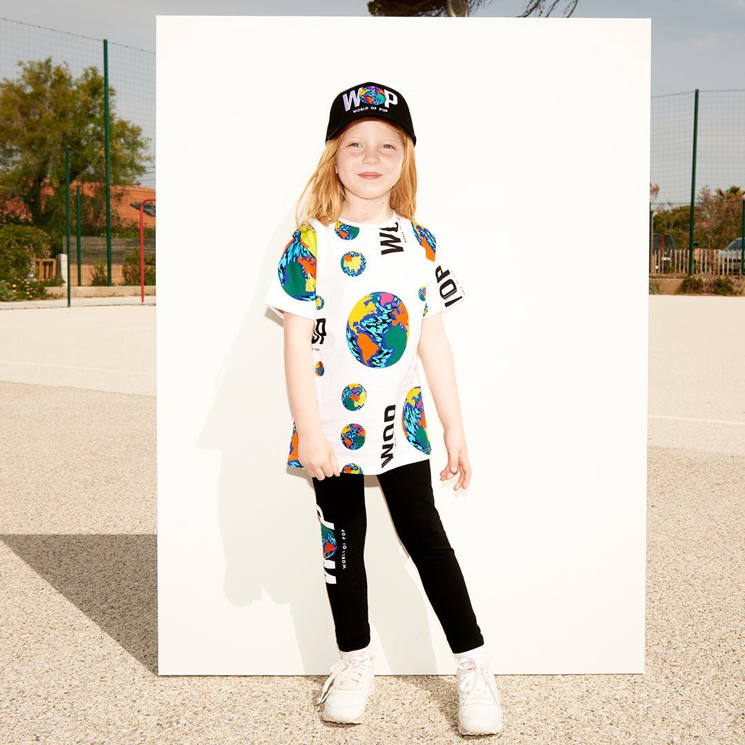 WOP - Printed T-shirt for children in organic cotton
